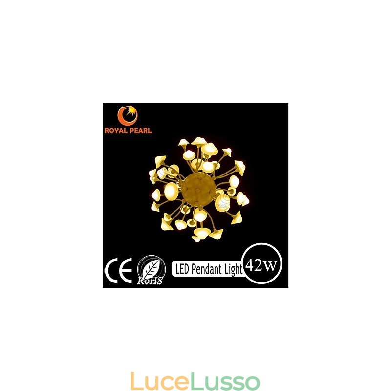 Moderna luce pendente calda bianca luminosa decorazione della casa