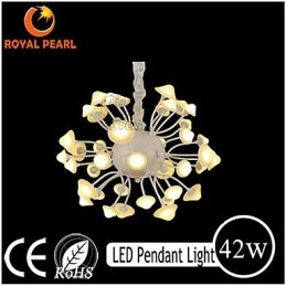 Moderna luce pendente calda bianca luminosa decorazione della casa