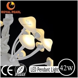 Moderna luce pendente calda bianca luminosa decorazione della casa