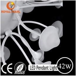 Moderna luce pendente calda bianca luminosa decorazione della casa