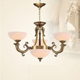 Jane Marble illuminazione Art Lampada in rame