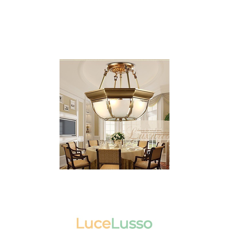 Lampade a sospensione Mini Stile Tradizionale Classico Metallo