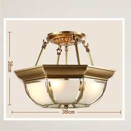 Lampade a sospensione Mini Stile Tradizionale Classico Metallo