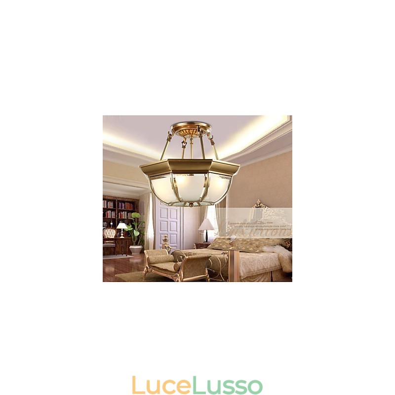 Lampade a sospensione Mini Stile Tradizionale Classico Metallo