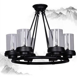 Lampade a sospensione Mini Style Rustic Lodge Vintage Metallo