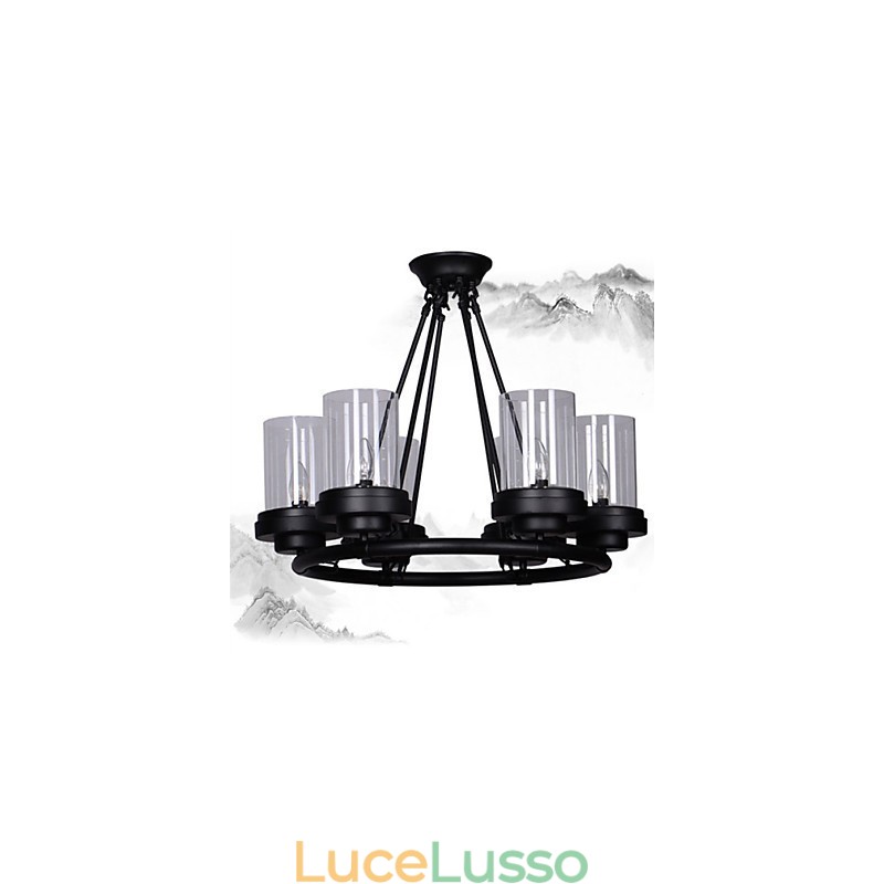 Lampade a sospensione Mini Style Rustic Lodge Vintage Metallo