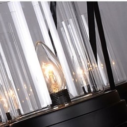 Lampade a sospensione Mini Style Rustic Lodge Vintage Metallo