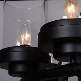 Lampade a sospensione Mini Style Rustic Lodge Vintage Metallo