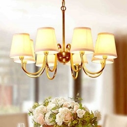 Lampade a sospensione in cristallo Mini stile tradizionale classico metallo