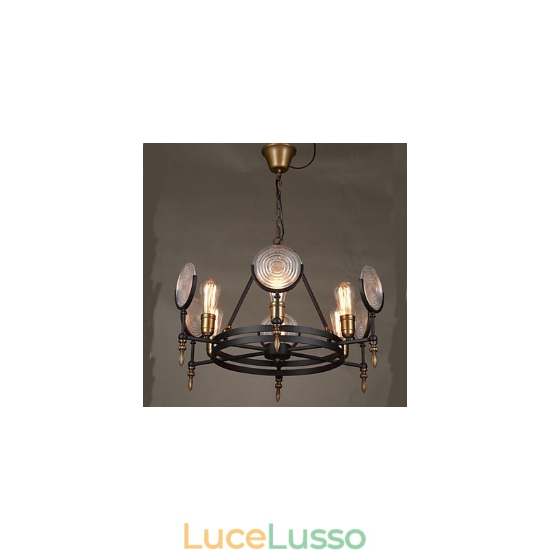 Lampadario retrò vintage 6A