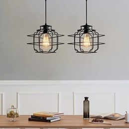 Lampada a sospensione in metallo di Retro Designers