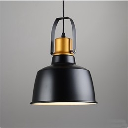 Lampada a sospensione retrò in metallo Lampada a sospensione da caffè