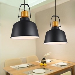 Lampada a sospensione retrò in metallo Lampada a sospensione da caffè