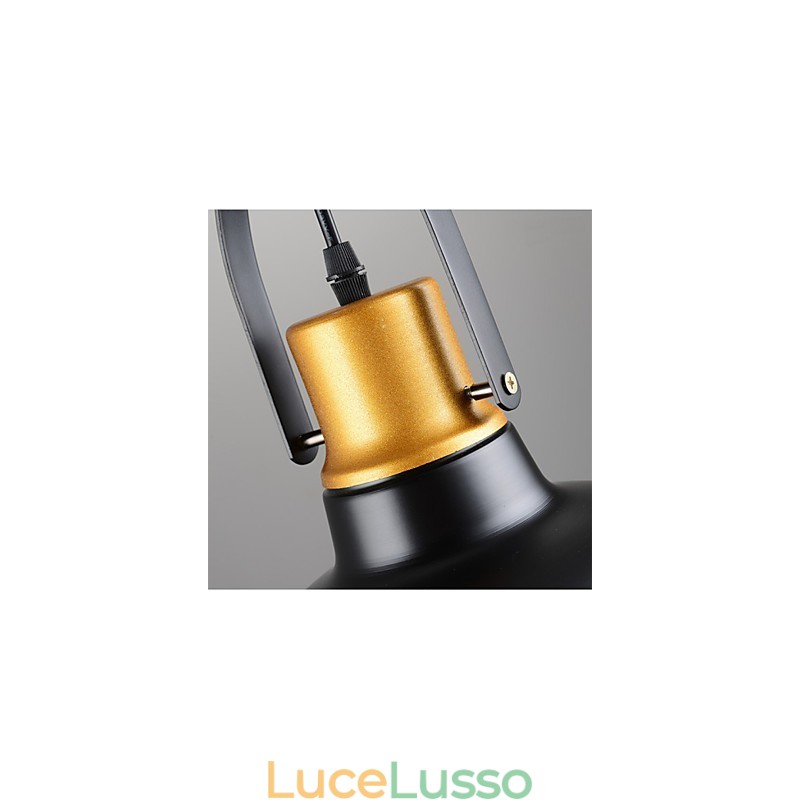 Lampada a sospensione retrò in metallo Lampada a sospensione da caffè
