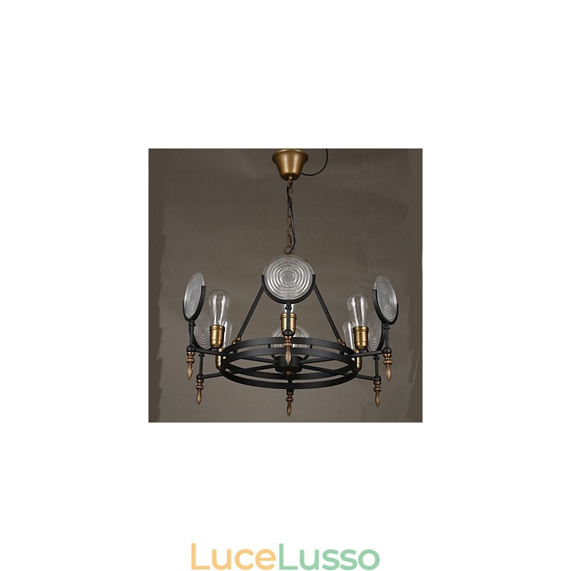 Lampadario retrò vintage 6A