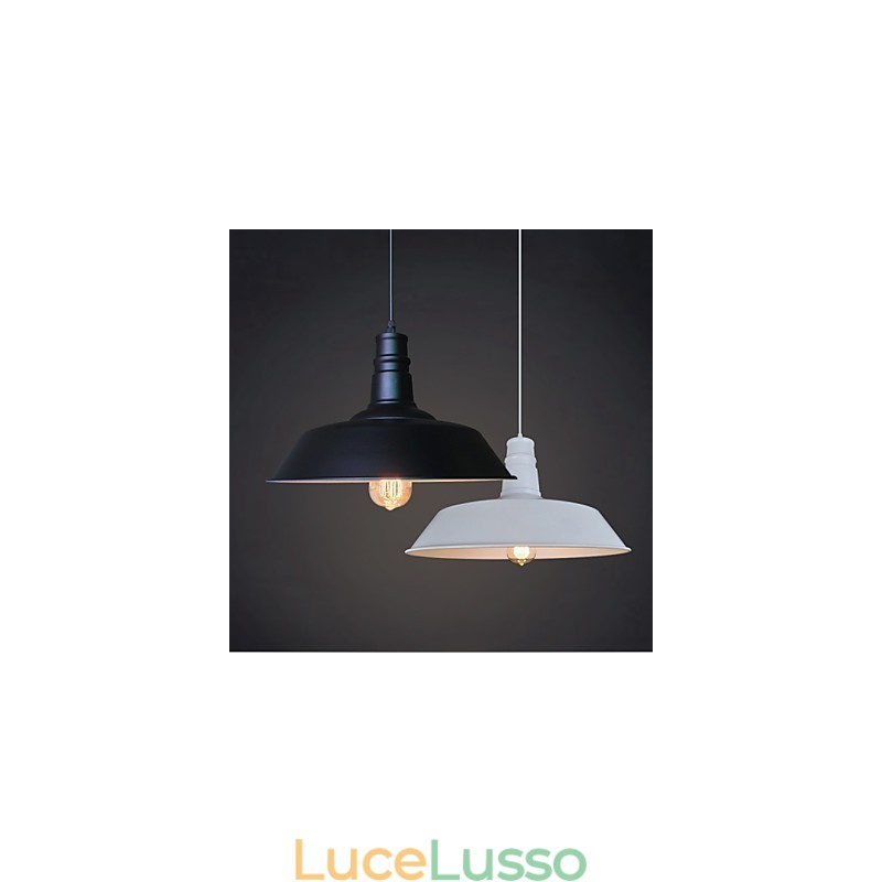 Lampada a sospensione in metallo di Retro Designers