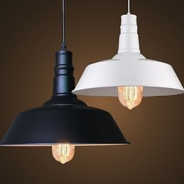 Lampada a sospensione in metallo di Retro Designers