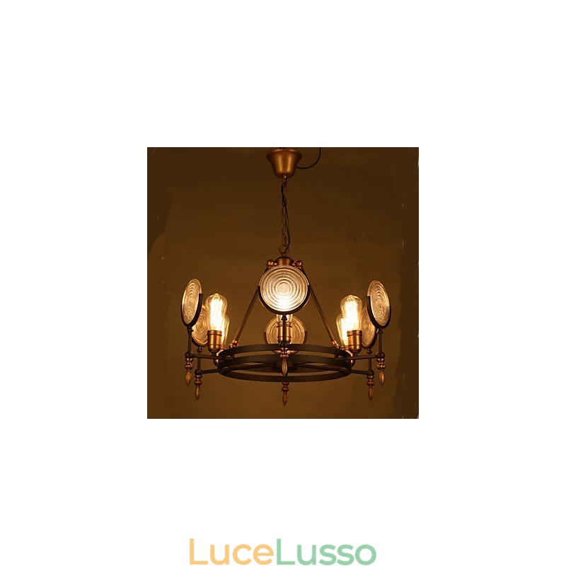 Lampadario retrò vintage 6A