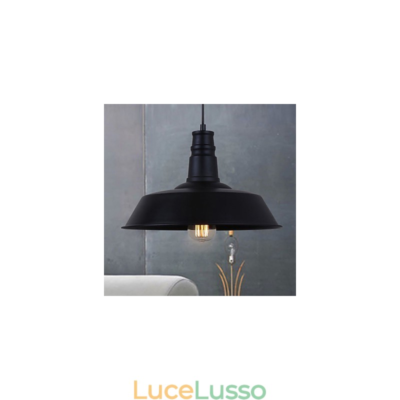 Lampada a sospensione in metallo di Retro Designers