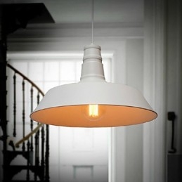 Lampada a sospensione in metallo di Retro Designers