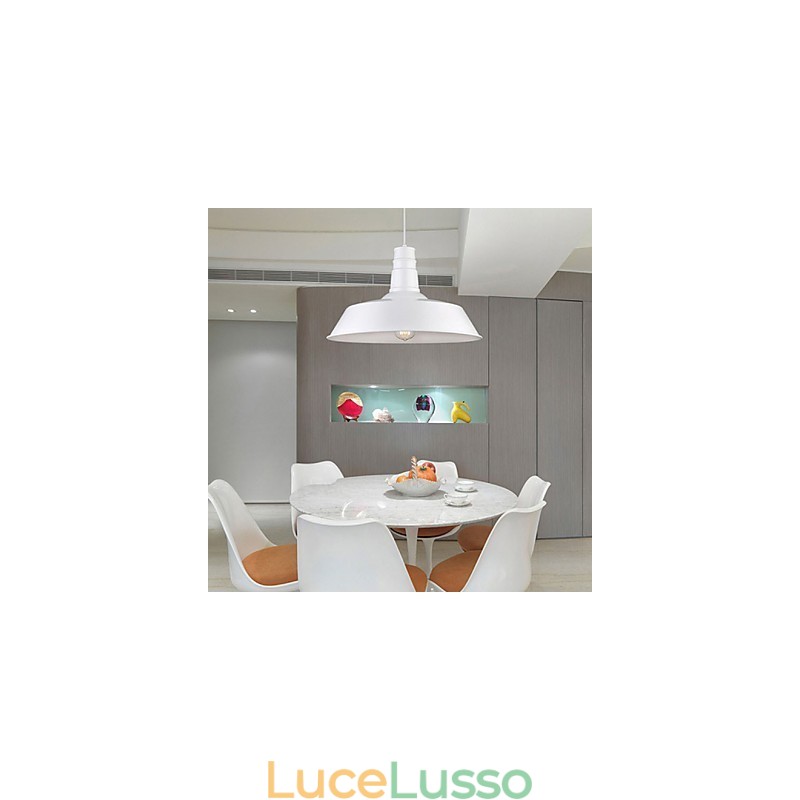 Lampada a sospensione in metallo di Retro Designers