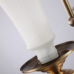 Lampade a sospensione in cristallo Mini stile tradizionale classico metallo