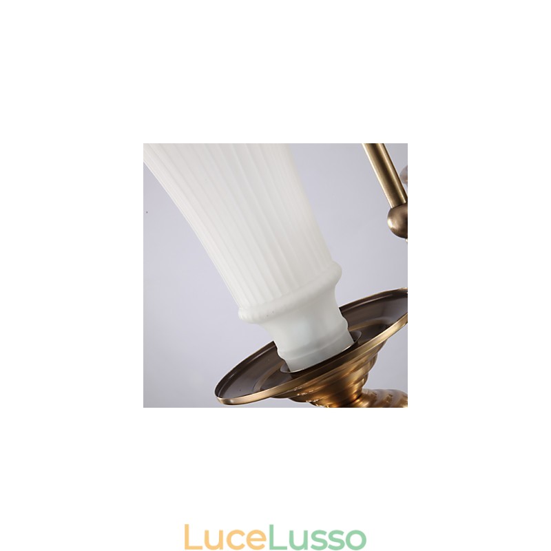 Lampade a sospensione in cristallo Mini stile tradizionale classico metallo