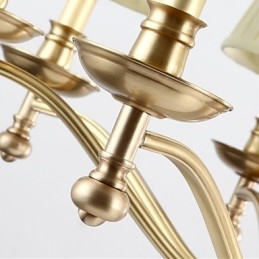Lampade a sospensione in cristallo Mini stile tradizionale classico metallo