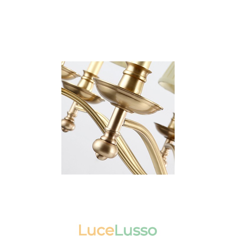 Lampade a sospensione in cristallo Mini stile tradizionale classico metallo