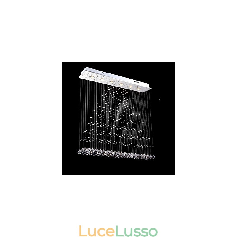 Moderno Contemporaneo Tradizionale Classico Rustico Lodge Vintage Country Island Cristallo Metallo Elettroplaccato Lampada a Sospensione