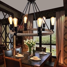 Lampadario a sospensione Mini Style Rustic Lodge Metallo