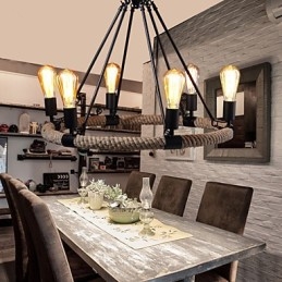 Lampadario a sospensione Mini Style Rustic Lodge Metallo