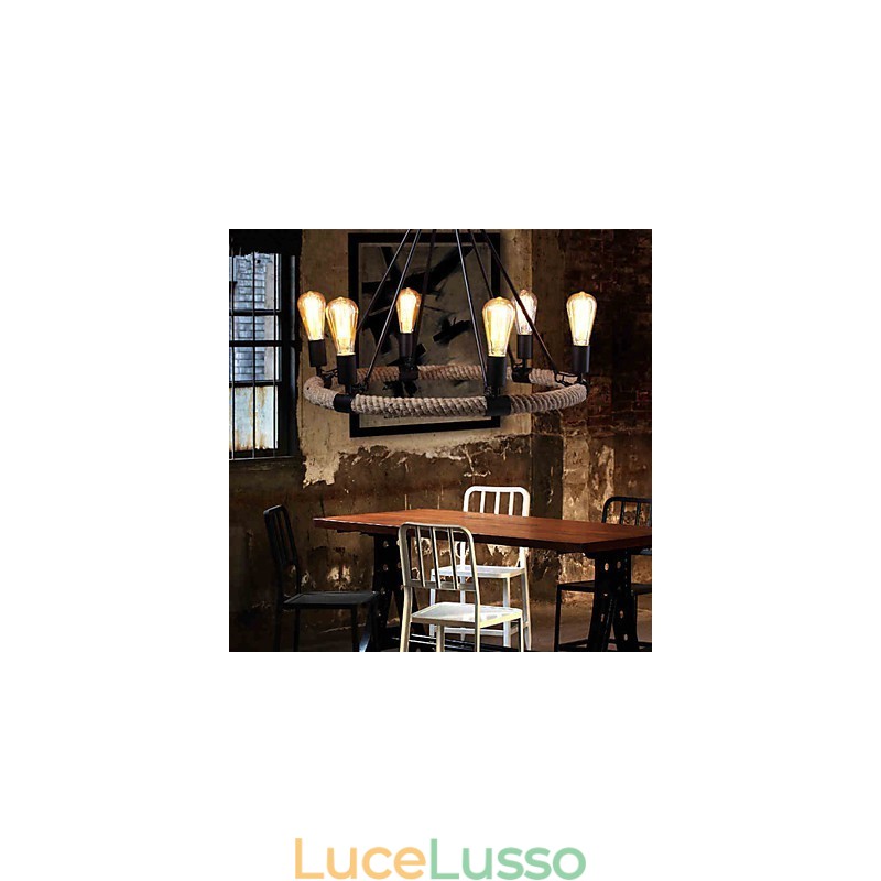 Lampadario a sospensione Mini Style Rustic Lodge Metallo