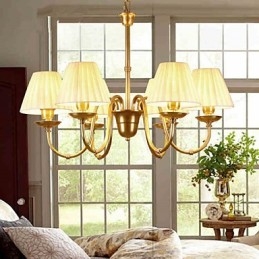 Lampade a sospensione in cristallo Mini stile tradizionale classico metallo