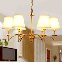 Lampade a sospensione in cristallo Mini stile tradizionale classico metallo