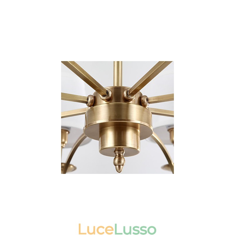 Lampade a sospensione in cristallo Mini stile tradizionale classico metallo