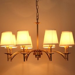 Lampade a sospensione in cristallo Mini stile tradizionale classico metallo