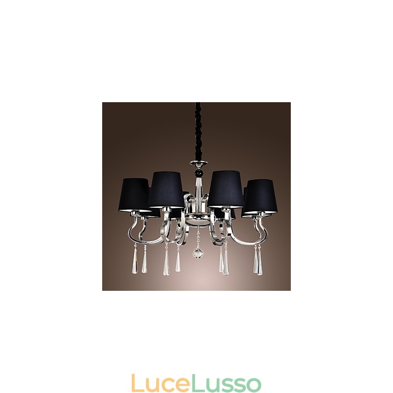 Moderno Contemporaneo Tradizionale Classico Rustico Lodge Vintage Country Isola Lampadario in metallo cromato