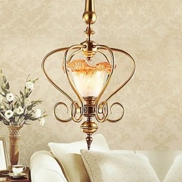 Lampade a sospensione Mini Stile Tradizionale Classico Metallo