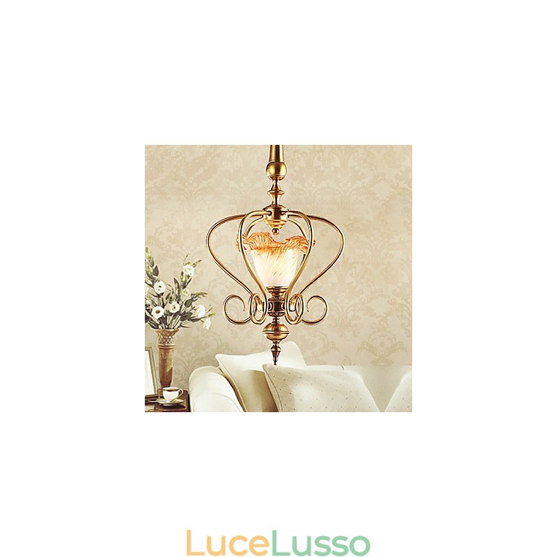 Lampade a sospensione Mini Stile Tradizionale Classico Metallo