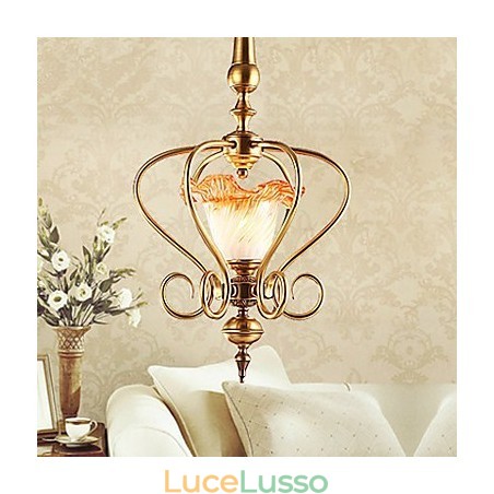 Lampade a sospensione Mini Stile Tradizionale Classico Metallo Lampade a sospensione Mini Stile Tradizionale Classico Metallo
