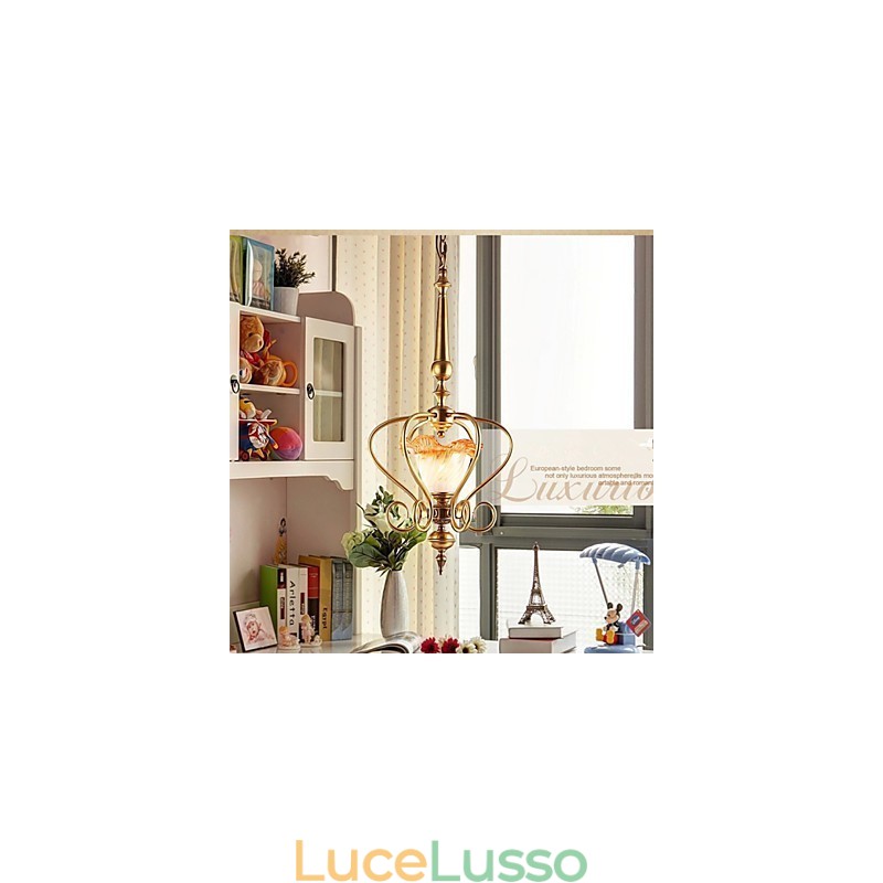 Lampade a sospensione Mini Stile Tradizionale Classico Metallo