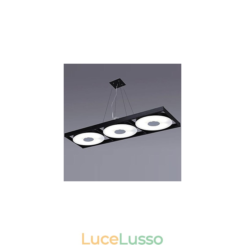 Lampadari a sospensione 3 luci moderni semplici artistici