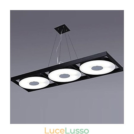 Lampadari a sospensione 3 luci moderni semplici artistici Lampadari a sospensione 3 luci moderni semplici artistici