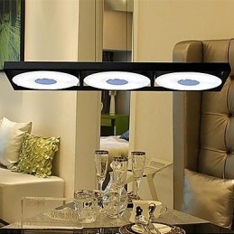 Lampadari a sospensione 3 luci moderni semplici artistici