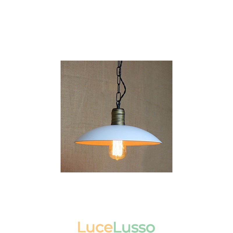 Lampada a sospensione di design retrò country