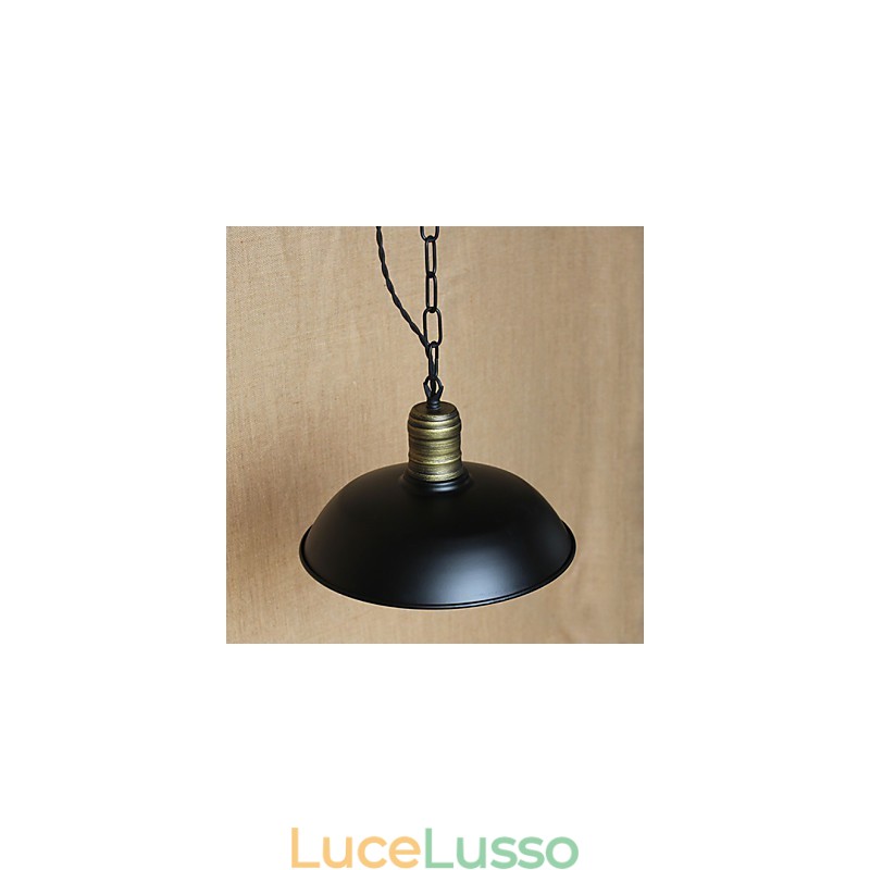 Lampada a sospensione di design retrò country