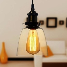 Lampade a sospensione tradizionali classiche vintage retrò country globo