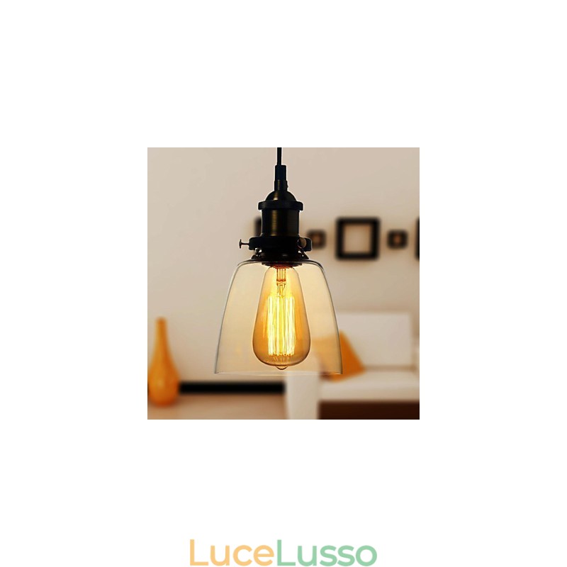Lampade a sospensione tradizionali classiche vintage retrò country globo