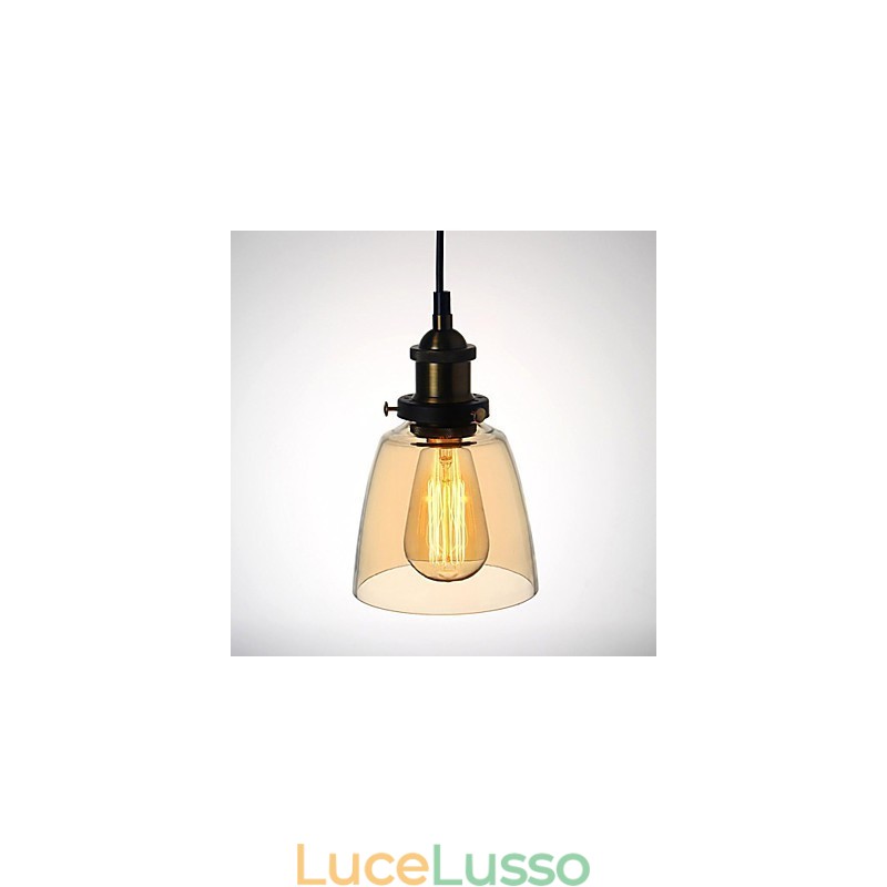 Lampade a sospensione tradizionali classiche vintage retrò country globo